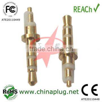 19.6mm length Stereo Connector for audio cable