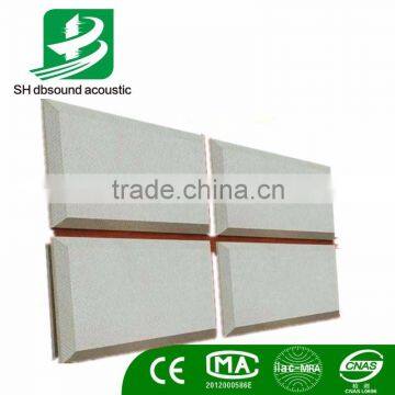 fabric acoustic sound absorption panel for cinema, conference hall Easily installed