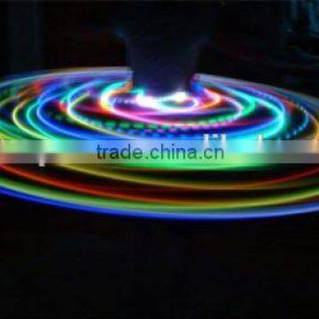 Folding hula hoop