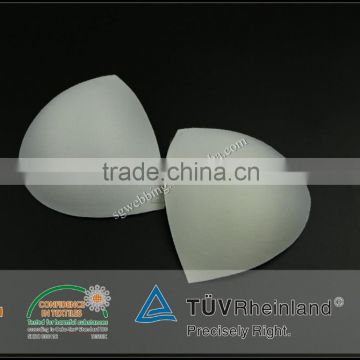 High quality bra white sponge molded bra swimwear foam cup