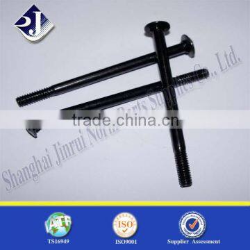 alibaba online supplier black zinc plated carbon steel carriage bolts