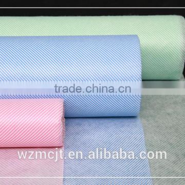 chemical bond colorful pattern disposable non-woven wet towel