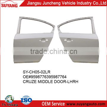 Auto metal body parts chevrolet cruze rear door