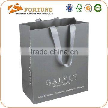 Factory Wholesale Fancy Paper Bag Custom Promotional Shopping Bag