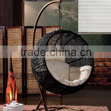 Outdoor furniture rattan round hammock chair