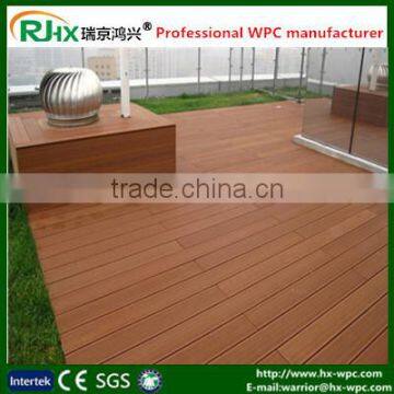 Resistant to Rot for Hollow Composite Decking Board With Waterproof Interlocking Composite Decking photo-4