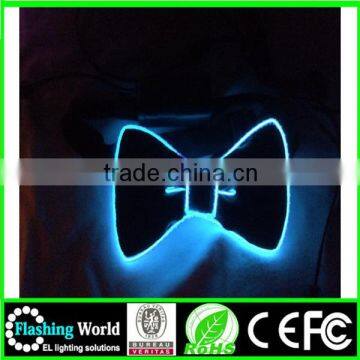 clients first reputation first convenience goods el light up bow tie
