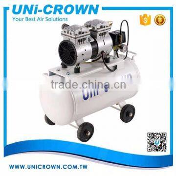 UN-100PT 220V Oilless Air Compressor Set 7kgf/cm2 100LPM 30L 520W