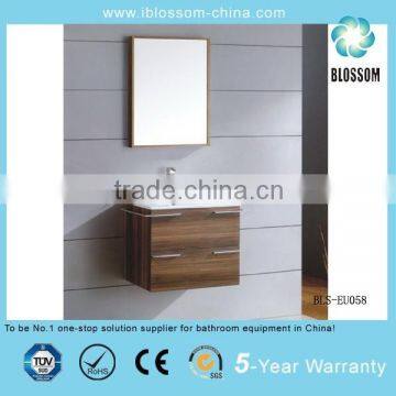 China manufacture commercial bathroom MDF vanity units