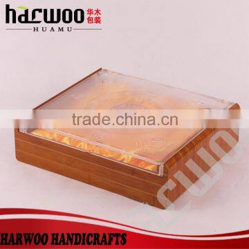 display box case with acrylic window