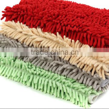 Chenille high pile floor Carpet Soft Microfiber shaggy mat