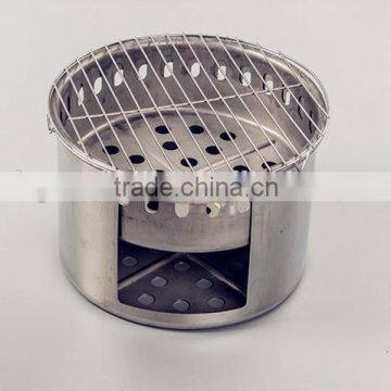 Outdoor Wood Burning Stove, Charcoal Grill, Picnic Camping Stove, photo-2