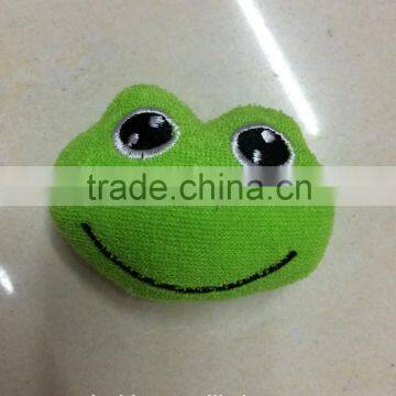 Wholesale custom frog fabric embroidered CXB205