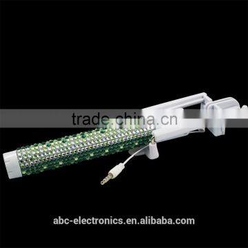 2016 Wholesale Colorful Monopod Bling Selfie Stick in Hot-selling photo-5