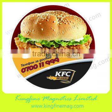 KFC gift soft pvc fridge magnet