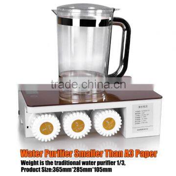 Water Purifier Baby With a Drinking Jug 4 Stage Filters LCD Display Touch Button Used in Home/Office/Kitchen/Public Places photo-3