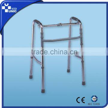 Economic aluminum 4-leg walker for elderly walker