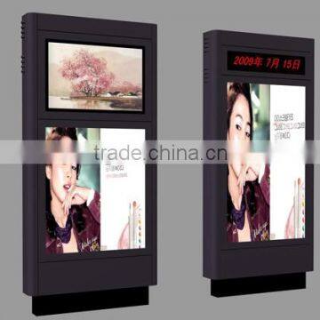 Outdoor Advertising Light Box / Rotating Advertising Light Box/Aluminum profile light box