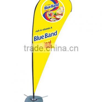 OEM standing flag beach flag teardrop flying banner