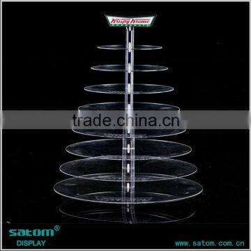 Wholesale Best-selling 5 Tiers Acrylic Wedding Cake Stand With Lighted                        
                                                Quality Choice