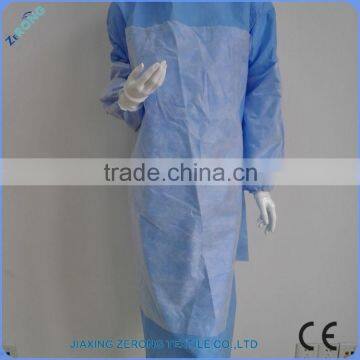 China Supplier High Reinforced Disposable Impervious Surgical Gown in SMMS Fabric photo-6