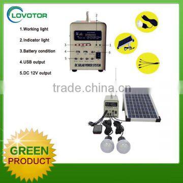 Radio function small house solar kit for home use 10W                        
                                                                                Supplier's Choice