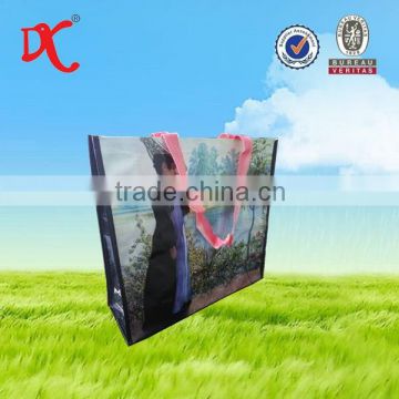 BOPP color printed plastic shop bags