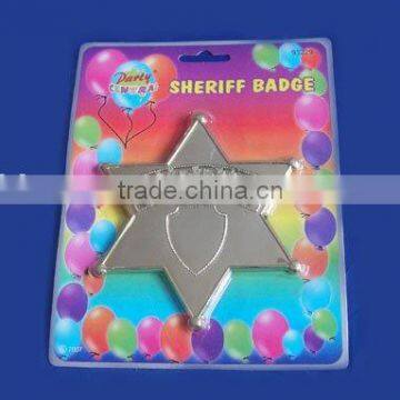 Sheriff Badge/children's toys/plastic products