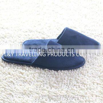 Mens premium quality closed toe Velour star Hotel Spa Slippers