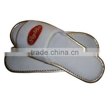 velour disposable hotel slipper