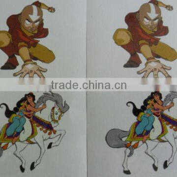 temporary rurub on transfer paper