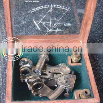 Nautical sextant-brass nautical sextant-instrument sextant