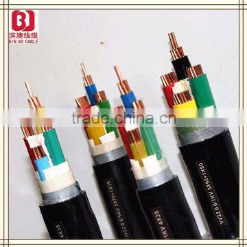 SWA/Cu conductor XLPE insulated PVC sheathed power cable