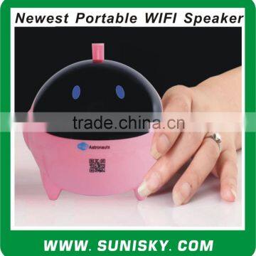 newest portable wifi wireless pc speaker box (SWS01)