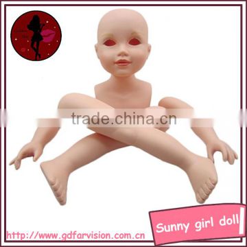 Blank vinyl doll, different size oem american doll parts