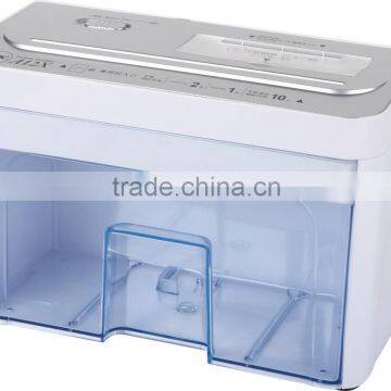 desktop electric micro cross cut paper shredder for 2 pcs paper and document home and office