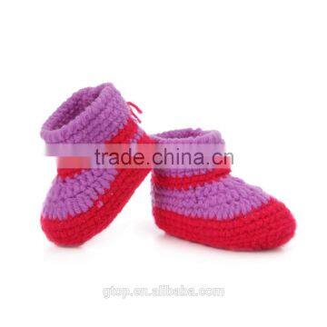 Fashion shoe China wholesale crochet knitting crochet baby shoes S-13