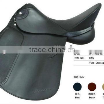 Yuko dressage leather racing horse saddle