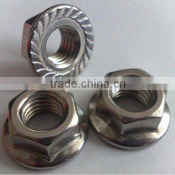 Hexagon flange nut DIN6923