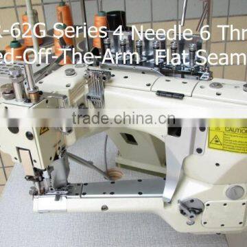 ATR-62G 4 Needle 6 Thread Feed-Off-The-Arm Flat Seamer Sewing Machine