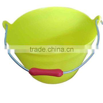 22L Original PE Plastic Universal Buckets With Steel Handle photo-2