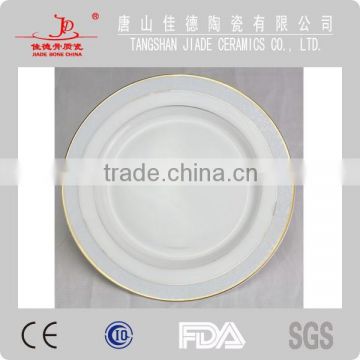 porcelain dinner plates gold rimmed dinner plates