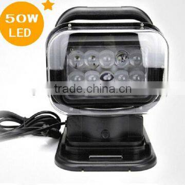 12V 24V 6000K 3500Lm 50W Rechargeable Led Work Light 10w led work light Remote Control 50W Led Working Light