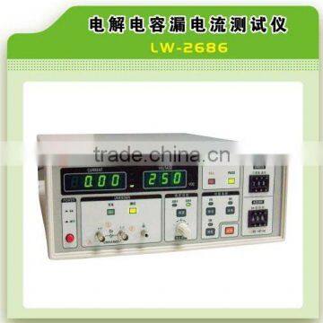 Electrolytic capacitor leakage tester