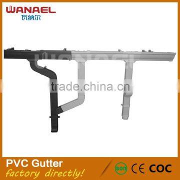 Wanael Factory Direct Sale Plastic Gutter Free Sample 5.2inch Gutter