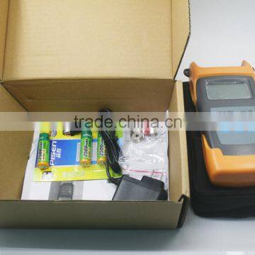 Easy Operation Handheld FTTX PON Optical Power Meter Cable Tester