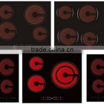 electric hob cooktop ceramic 2014 new product whole sell