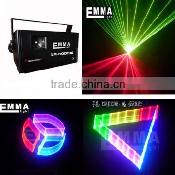 high quality:1000mW 1W FULL COLOR RGB ILDA DMX DJ Stage Laser Light Disco 25KKPS Scanner