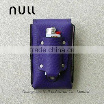 wholesale genuine leather tourist souvenir cigarette case