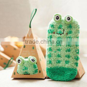 Children Animal Indoor Socks Cozy Socks Microfiber Fuzzy Socks photo-4